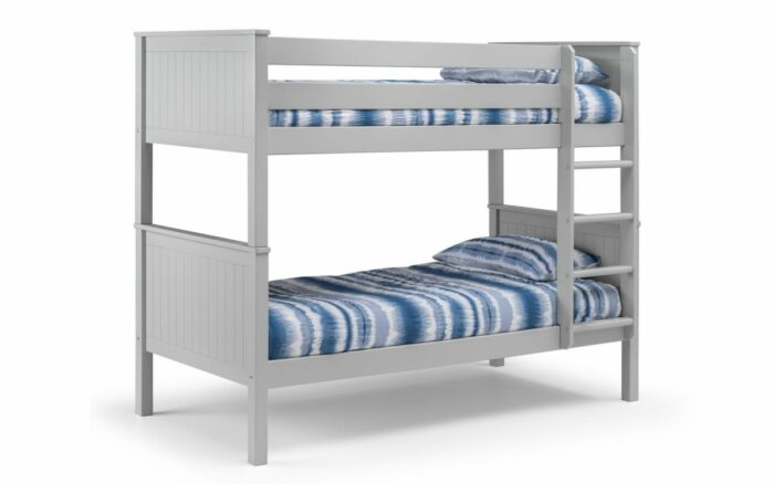 Julian Bowen Maine Bunk Bed - Dove Grey-0