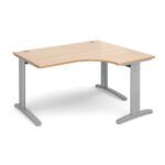 DAMS TR10 deluxe right hand ergonomic desk 1400mm-26164