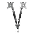 DAMS Triton gas lift space-saving double monitor arm-27290