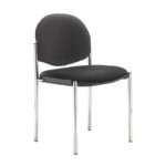 DAMS Coda multi purpose stackable conference chair with no arms-27757