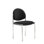DAMS Coda multi purpose stackable conference chair with no arms-0
