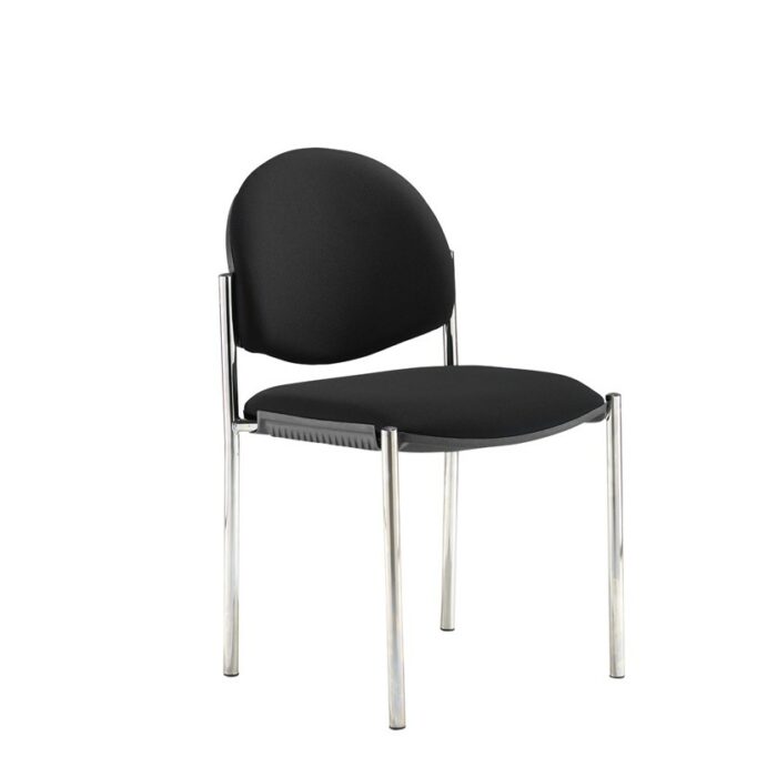 DAMS Coda multi purpose stackable conference chair with no arms-0