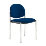DAMS Coda multi purpose stackable conference chair with no arms-27752
