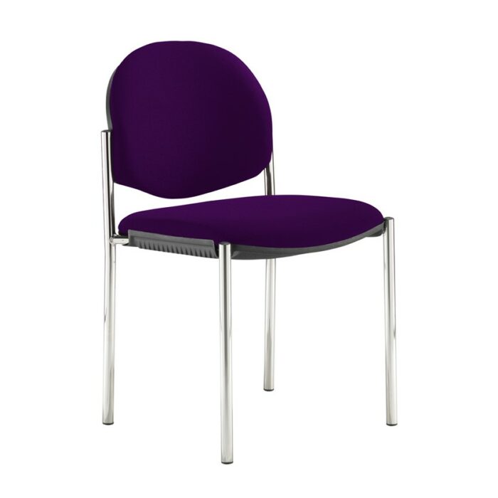 DAMS Coda multi purpose stackable conference chair with no arms-27761