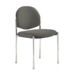 DAMS Coda multi purpose stackable conference chair with no arms-27762