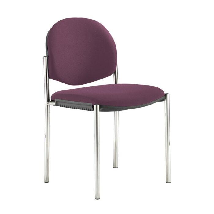 DAMS Coda multi purpose stackable conference chair with no arms-27766