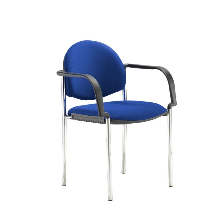 DAMS Coda multi purpose stackable conference chair with fixed arms-27806