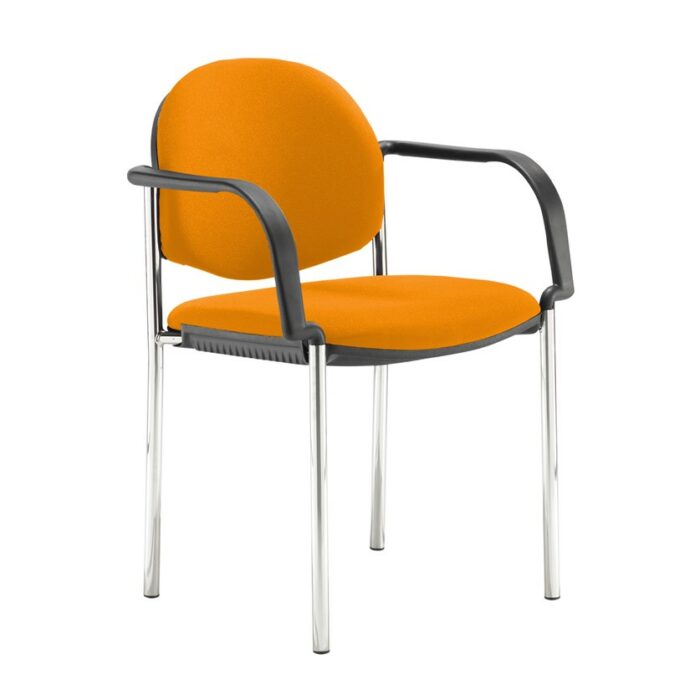 DAMS Coda multi purpose stackable conference chair with fixed arms-27800