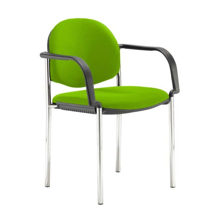 DAMS Coda multi purpose stackable conference chair with fixed arms-27798