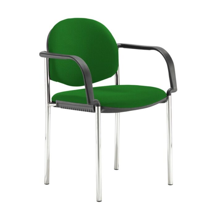 DAMS Coda multi purpose stackable conference chair with fixed arms-27805
