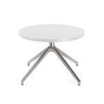 DAMS Otis coffee table 600mm diameter with oak top and pyramid base-27341
