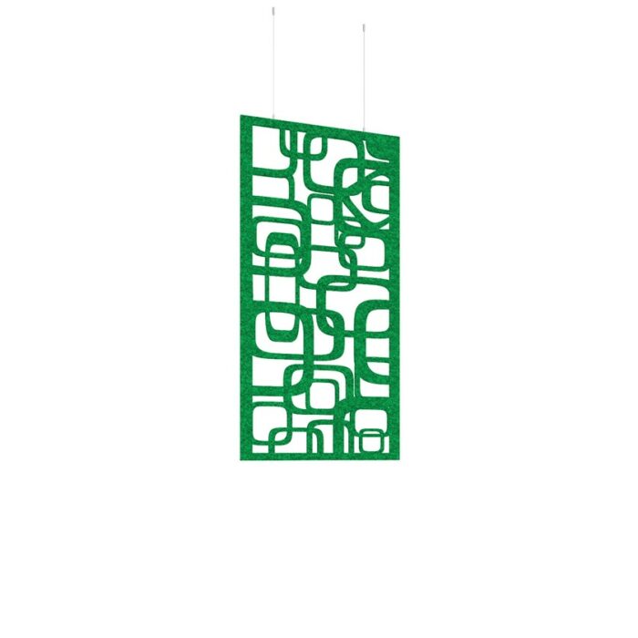 DAMS Piano Chords acoustic patterned hanging screens 1200 x 600mm with hanging wires and hooks - Bygone (4 pack)-27191