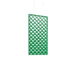 DAMS Piano Chords acoustic patterned hanging screens 1200 x 600mm with hanging wires and hooks - Reflection (4 pack)-27224
