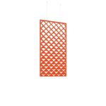 DAMS Piano Chords acoustic patterned hanging screens 1200 x 600mm with hanging wires and hooks - Reflection (4 pack)-27223