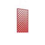 DAMS Piano Chords acoustic patterned hanging screens 1200 x 600mm with hanging wires and hooks - Reflection (4 pack)-27220