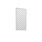 DAMS Piano Chords acoustic patterned hanging screens 1200 x 600mm with hanging wires and hooks - Reflection (4 pack)-27221
