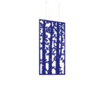 DAMS Piano Chords acoustic patterned hanging screens 1200 x 600mm with hanging wires and hooks - Shatter (4 pack)-0