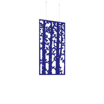 DAMS Piano Chords acoustic patterned hanging screens 1200 x 600mm with hanging wires and hooks - Shatter (4 pack)-0