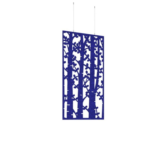 DAMS Piano Chords acoustic patterned hanging screens 1200 x 600mm with hanging wires and hooks - Shatter (4 pack)-0