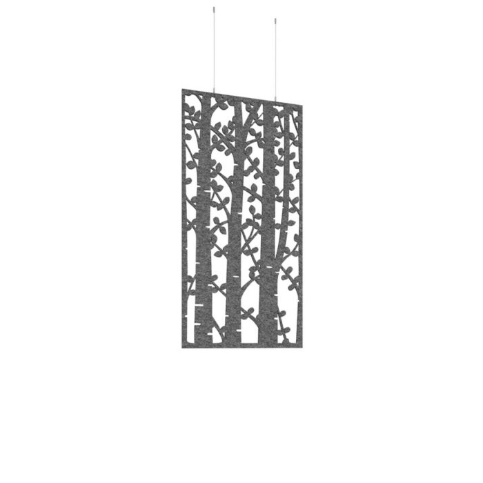 DAMS Piano Chords acoustic patterned hanging screens 1200 x 600mm with hanging wires and hooks - Shatter (4 pack)-27235