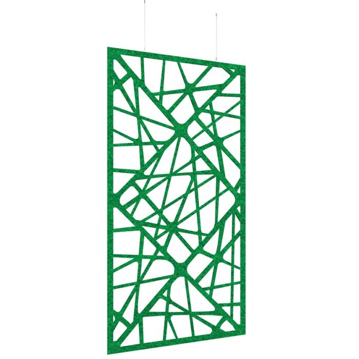 DAMS Piano Chords acoustic patterned hanging screens 2400 x 1200mm with hanging wires and hooks - Shatter-27242