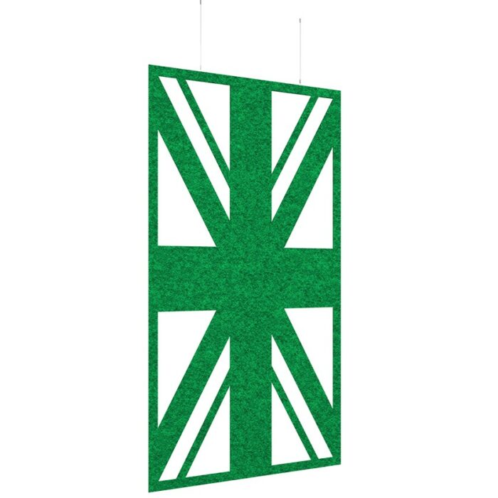 DAMS Piano Chords acoustic patterned hanging screens 2400 x 1200mm with hanging wires and hooks - Union-27260