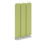 DAMS Piano Keys acoustic screen with silver base and 3 rotating panels-0