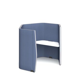 DAMS Priva hexagonal workstation pod 1500mm high - made to order-0