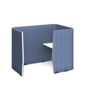 DAMS Priva large rectangular workstation pod 1500mm high - made to order-0