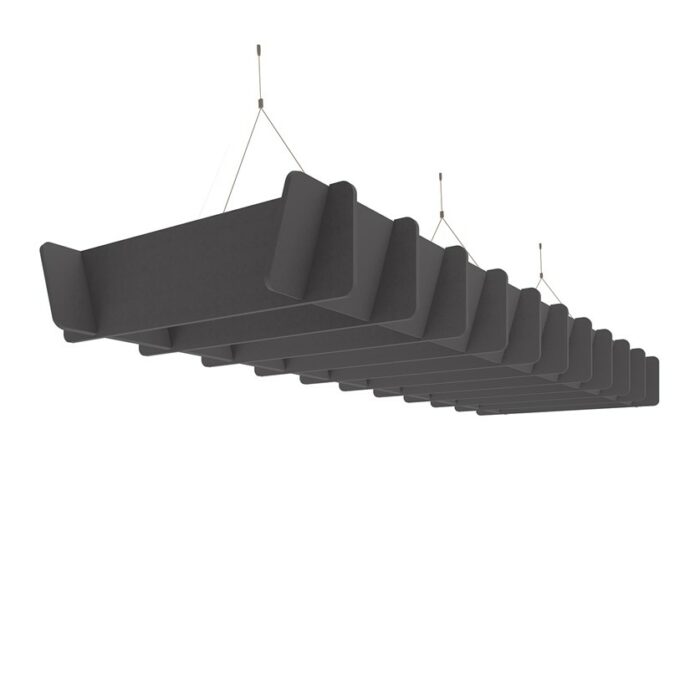 DAMS Piano Scales acoustic suspended ceiling raft 2400 x 800mm - Lattice-27274