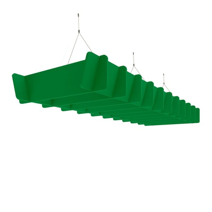 DAMS Piano Scales acoustic suspended ceiling raft 2400 x 800mm - Lattice-27272