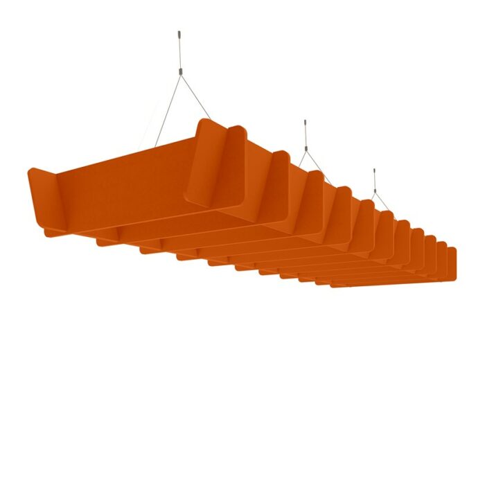 DAMS Piano Scales acoustic suspended ceiling raft 2400 x 800mm - Lattice-27271