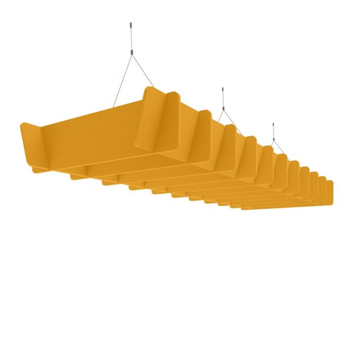DAMS Piano Scales acoustic suspended ceiling raft 2400 x 800mm - Lattice-27268