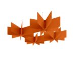 DAMS Piano Scales acoustic suspended ceiling raft 1750 x 1750mm - Echo Grid-27283