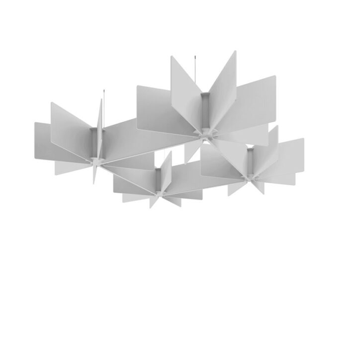DAMS Piano Scales acoustic suspended ceiling raft 1750 x 1750mm - Echo Grid-27282