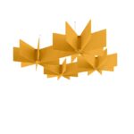 DAMS Piano Scales acoustic suspended ceiling raft 1750 x 1750mm - Echo Grid-27284