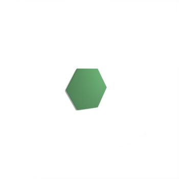 DAMS Piano Tiles acoustic 25mm thick small hexagonal wall tile 595mm x 595mm-0