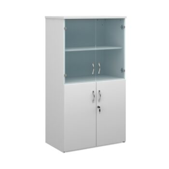 DAMS Duo combination unit with glass upper doors-0