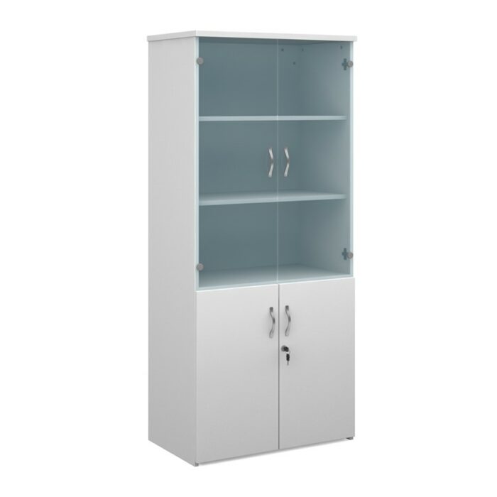 DAMS Duo combination unit with glass upper doors-26932