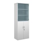 DAMS Duo combination unit with glass upper doors-26933