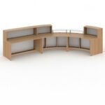 DAMS Denver extra large curved complete reception unit -26801