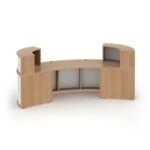 Dams Denver large curved complete reception unit -26695