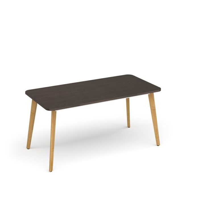 DAMS Saxon rectangular worktable with 4 oak legs 1800mm x 800mm-27442