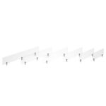Dams Acrylic screen toppers bracket - silver (single)-26635