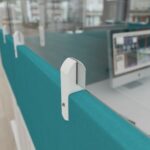Dams Acrylic screen toppers bracket - silver (single)-26636