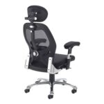 DAMS Sandro mesh back executive chair with black air mesh seat and head rest-26781