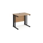 DAMS Maestro 25 straight desk 600mm cable managed leg frame-26393