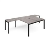 DAMS Adapt back to back desks with return desks-26081