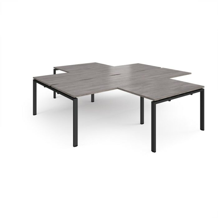 DAMS Adapt back to back 4 desk cluster return desks-26094
