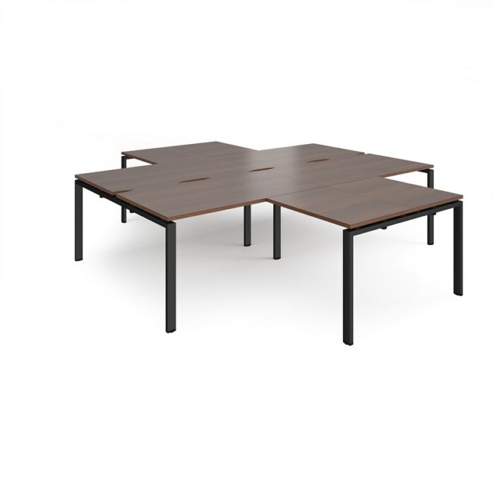 DAMS Adapt back to back 4 desk cluster return desks-26095